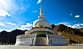 Shanti Stupa, Ladakh